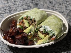 Smoked Protein avocado wrap   at Daisy's Cafe II in Hazel Crest