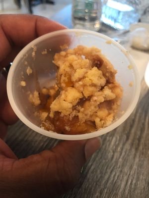 Peach Cobbler  at Daisy's Cafe II in Hazel Crest