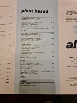  at Alma Tavern in Norwood