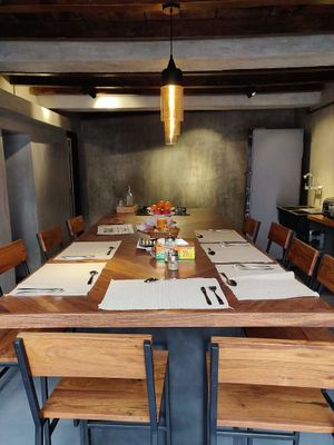 setting at Karwaan in Kathmandu