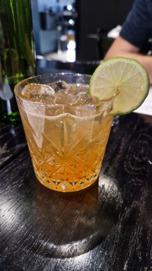 Bright & Breezy cocktail at Hills Dumplings in Helsinki