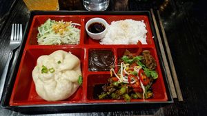 Vegan all in at Hills Dumplings in Helsinki