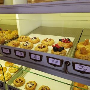 Vegan cookies at Maison Charlotte Busset in Cannes