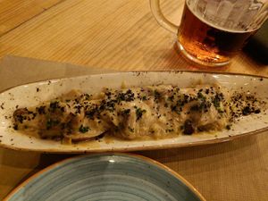Seitan con setas y salsa de setas at MariCastaña in Almeria