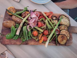 Parrillada de Verduras at MariCastaña in Almeria