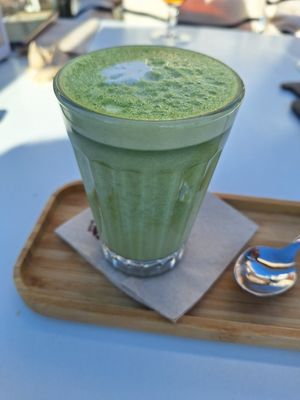Matcha Latte at MariCastaña in Almeria