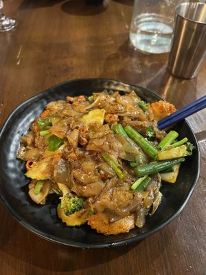 Cashew stirfry lunch special (veganised)  at Pochana in Brisbane