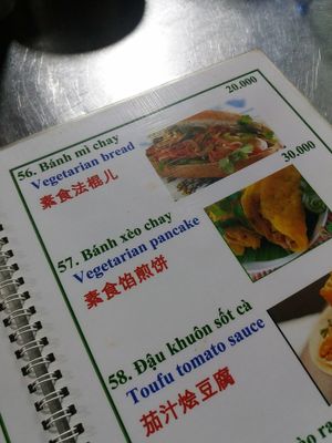 Ask which dishes are vegan at Mrs Ha in Hoi An