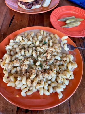 Vegan Mac and cheese at Yeto's in Biddeford