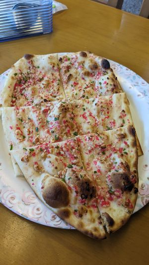 🫓Raja Special Naan (500¥) at Raja in Naha