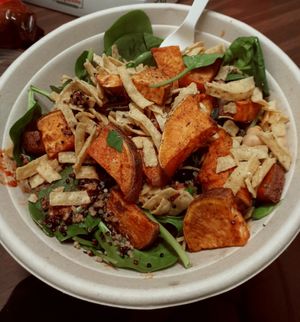 Sweet Potato Buddha Bowl (sans cotija & crema) at CoreLife Eatery in Springfield