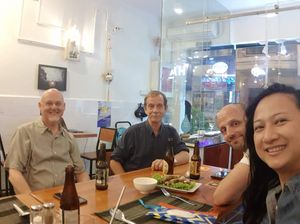 Location for reunion, birthday and family gatherings  at Bun Bar in Ho Chi Minh City