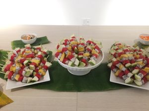 Catering - Fruit skewers  at Bun Bar in Ho Chi Minh City