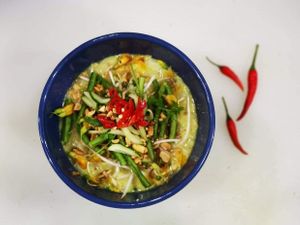 Vegan Nom Buk Choc - not always on the menu  at Bun Bar in Ho Chi Minh City