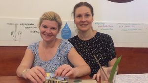 Guests from Germany - Cologne  at Bun Bar in Ho Chi Minh City