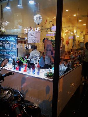 Entrance  at Bun Bar in Ho Chi Minh City