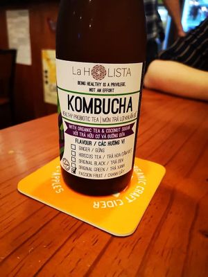 Kombucha anyone?  at Bun Bar in Ho Chi Minh City