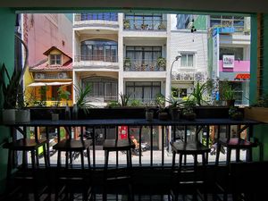 Quiet - privacy - balcony  at Bun Bar in Ho Chi Minh City