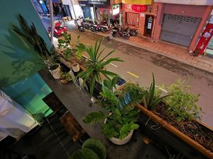 Street view at Bun Bar in Ho Chi Minh City