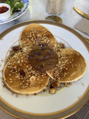 Regular pancakes  at L'Alchimiste in Brussels