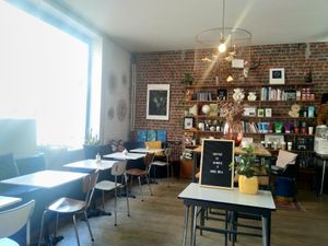 Interior deco at L'Alchimiste in Brussels