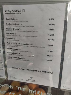 Breakfast at L'Alchimiste in Brussels