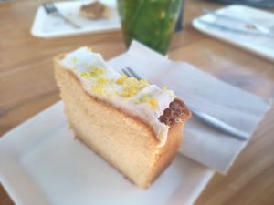 Lemon cake at STEK in Roosendaal