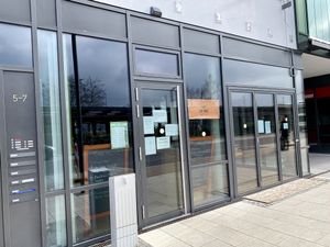 outside at Café Maiko in Falkensee