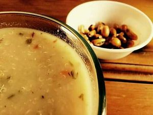 Vegan soups at Mindo Sobre Ruedas in Mindo