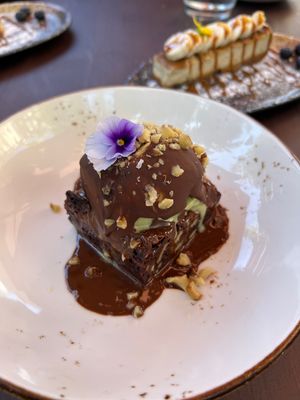 Brownie (vegan)  at Wild Cafe in Estepona