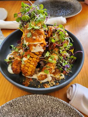 Corn ribs at Wild Cafe in Estepona