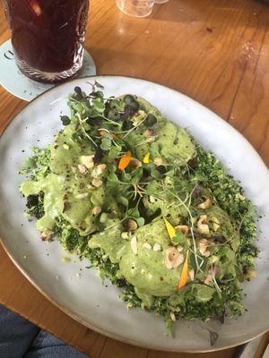 Cauliflower Steak  at Wild Cafe in Estepona