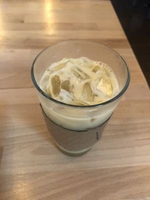 Iced chai  at The Hostel Cafe in Portland