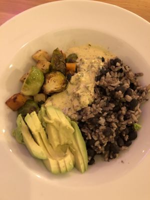 Zigzag bowl  at The Hostel Cafe in Portland