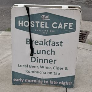  at The Hostel Cafe in Portland