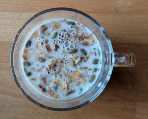 Granola at The Hostel Cafe in Portland