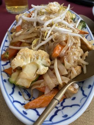 Pad Thai  at Royal Sri Thai in Chapel Hill