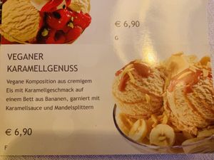 Icecard at Trattlers Einkehr in Bad Kleinkirchheim