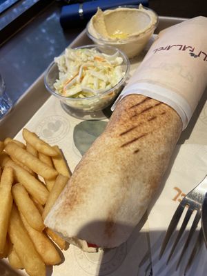   at Eli Falafel - Wulumuqi Rd in Shanghai