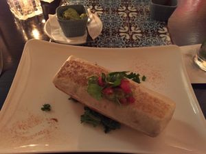 Vegan vegetable burrito 🌯  at Maya in Shanghai