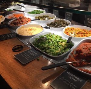 buffet  at Tibits in London