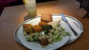 Buffet and Ginger Lemonade at Tibits in London
