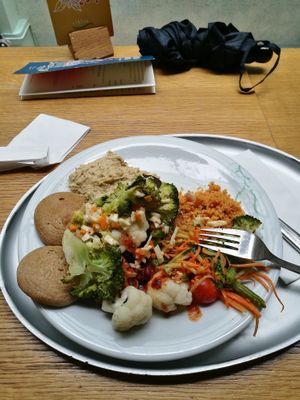 Vegan Plate at Tibits in London