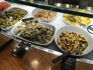 buffet  at Tibits in London