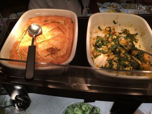 buffet at Tibits in London