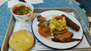 Spice on the lower floor with kids corner at Tibits in London