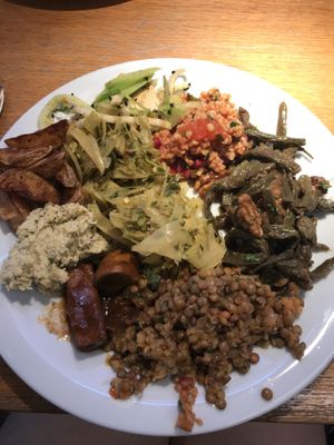 Lots of choice and a great concept!! at Tibits in London