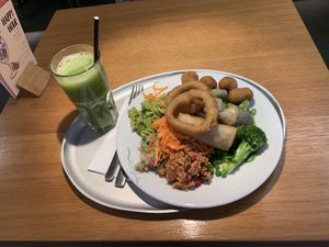 Fantastic Vegan & Veggie buffet.  at Tibits in London