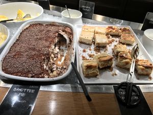 Vegetarian desserts  at Tibits in London