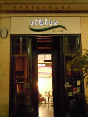 Entrance at Tibits in London